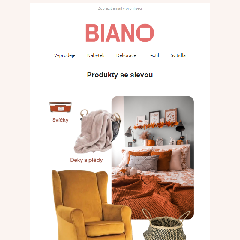Najděte si svůj vysněný nábytek online přes Biano _