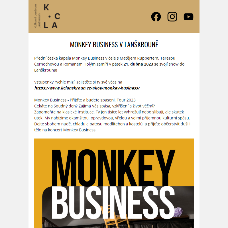 Monkey Business v Lanškrouně