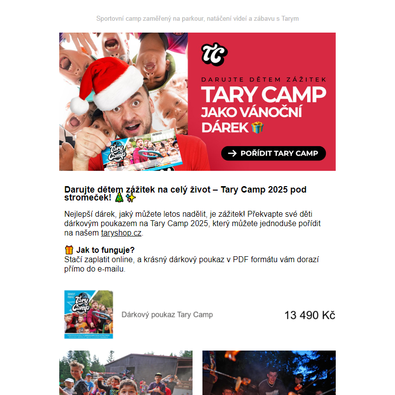 Tary Camp 2025 pod stromeček! __