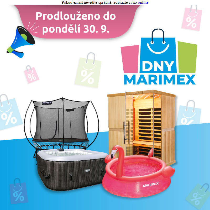 _ Prodlužujeme DNY MARIMEX _