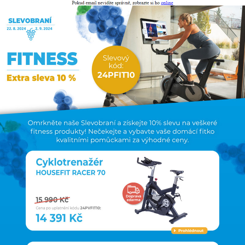 _ Extra sleva na FITNESS __ -10 % na vše _____