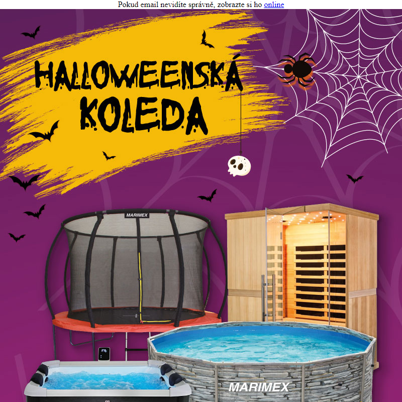 _ Halloweenská koleda __ Slevy až 5000 Kč ____