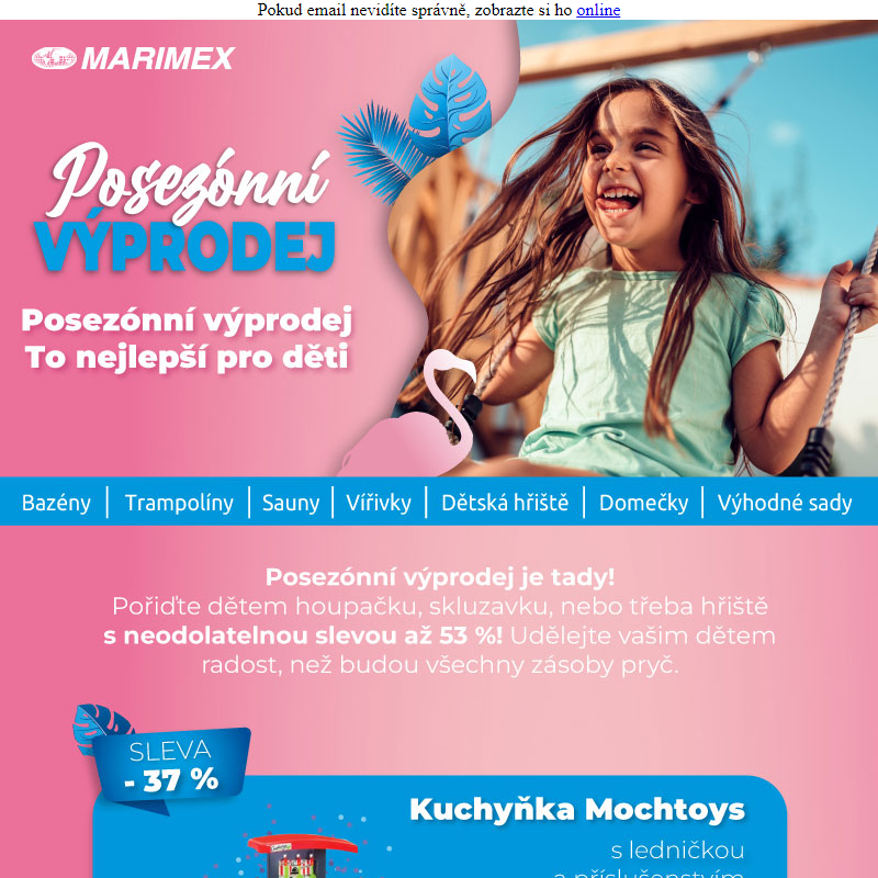 _ Posezónní VÝPRODEJ __ Hračky se slevou 53 % _