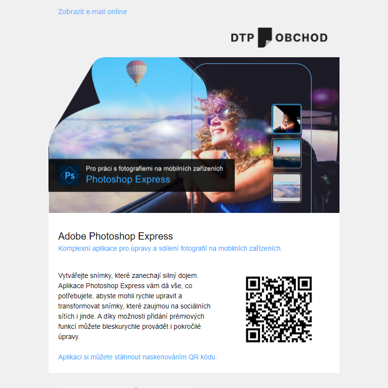 Adobe Photoshop Express: Úpravy a sdílení fotografií na mobilních zařízeních