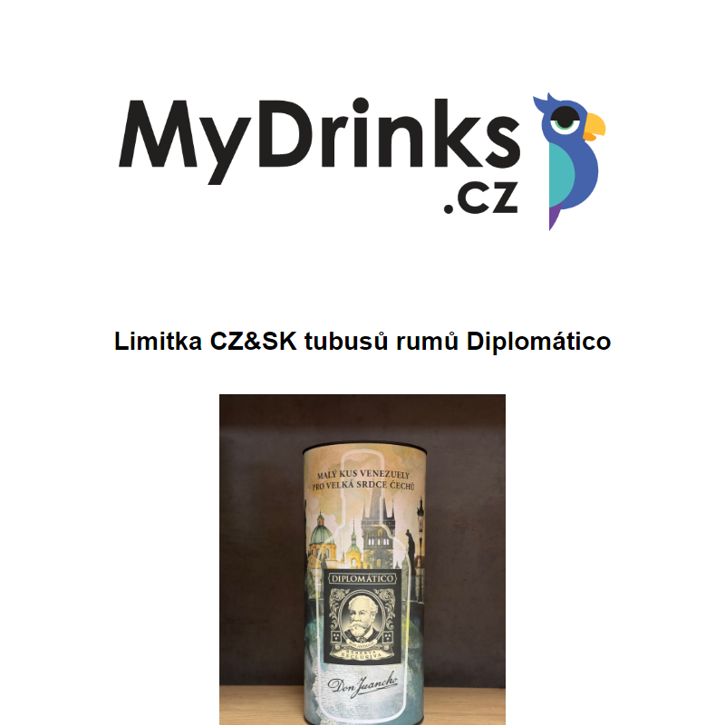 Limitky rumu Diplomático