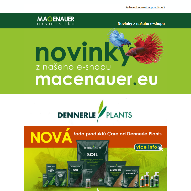 Macenauer.eu - novinky z našeho e-shopu