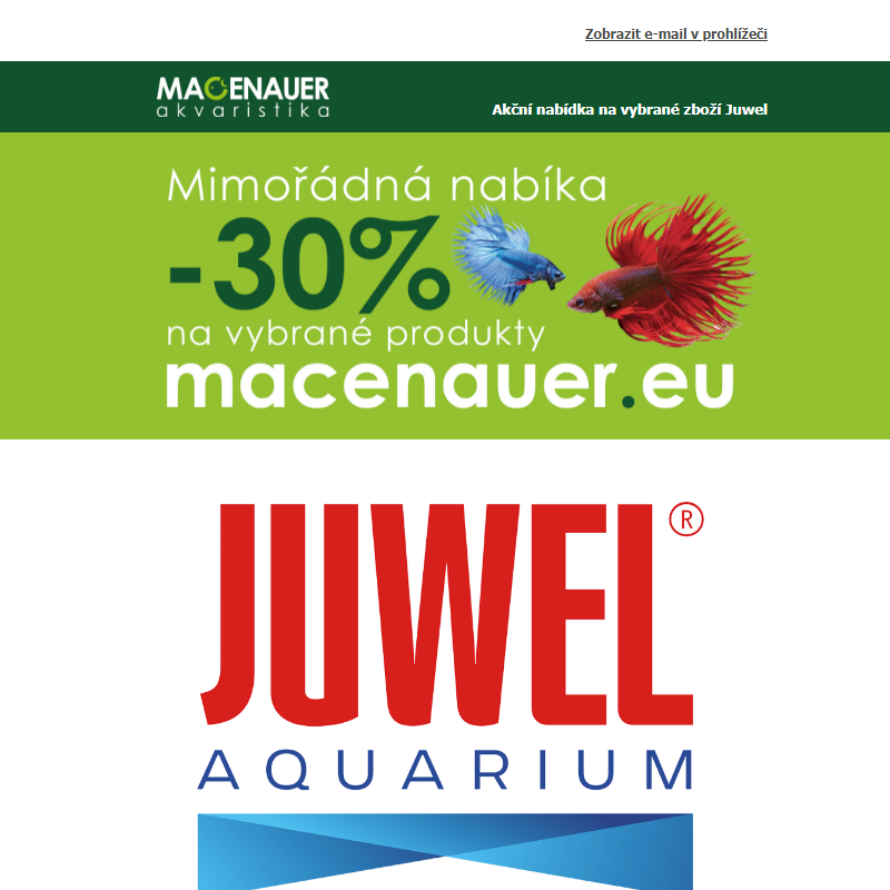 Akční nabídka -30% na vybrané zboží JUWEL