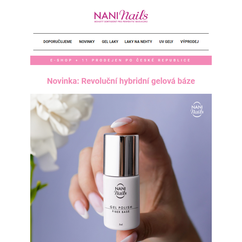 _ NOVINKA: Super pevná báze se skelnými vlákny _  - NaniNails.cz