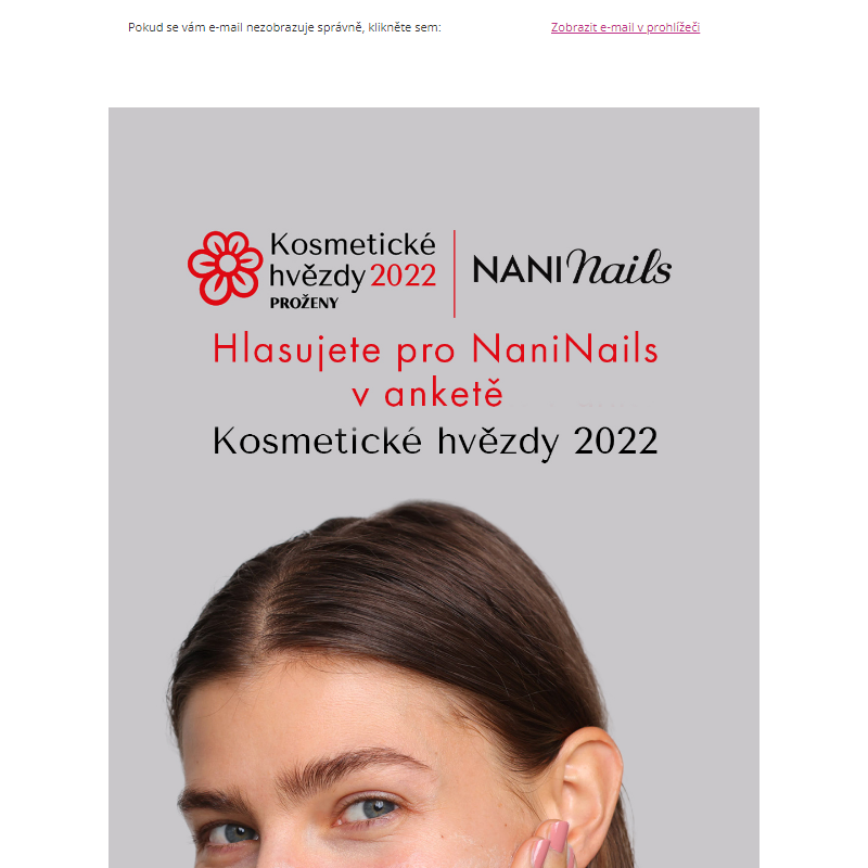 Podpořte NaniNails v prestižní anketě Kosmetické hvězdy 2022! _
