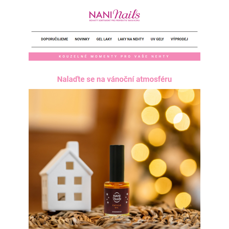 __ Adventní čas si žádá péči o nehty – NaniNails.cz