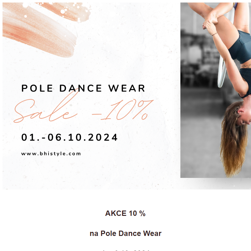 AKCE na Pole Dance Wear