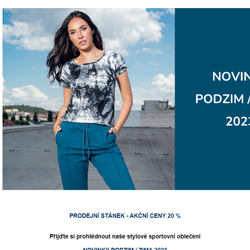 PRODEJNÍ STÁNEK - NOVINKY PODZIM / ZIMA 2023 - AKČNÍ CENY !!!