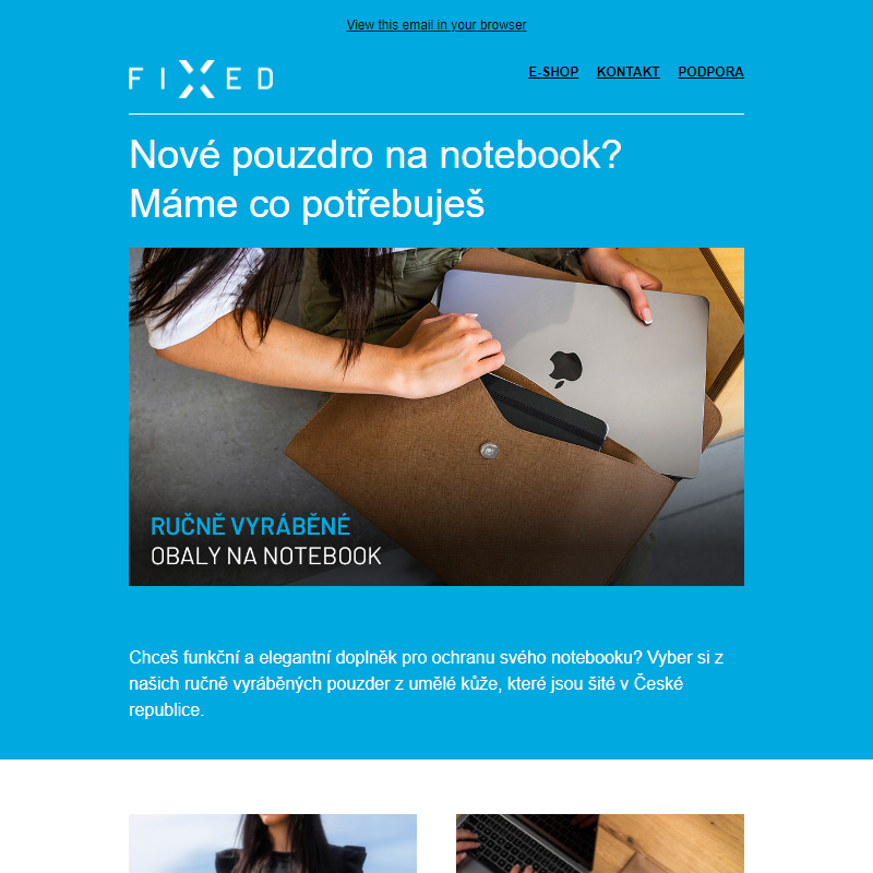 Nové pouzdro na notebook? Máme co potřebuješ