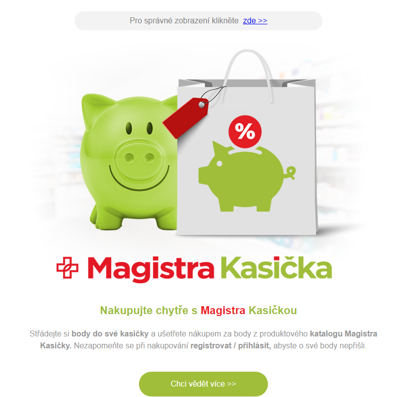 _ Magistra KASIČKA _ Nakupujte chytře a výhodně s Magistra Kasičkou  >>