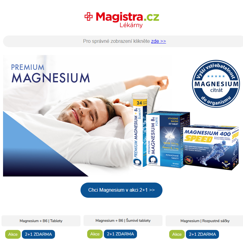 _ Premium Magnesium _ 2+1 ZDARMA _ Doplňte si zásobu hořčíku >>