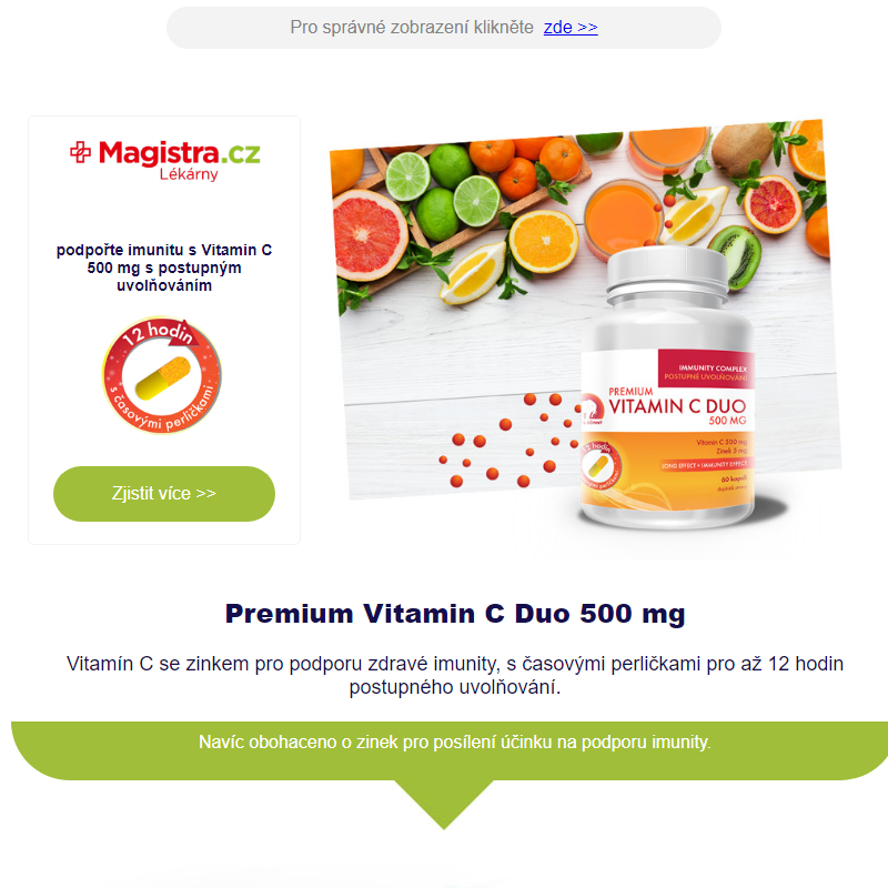 _ 1+1 ZDARMA _ Podpořte Imunitu s Vitaminem C 500mg  >>