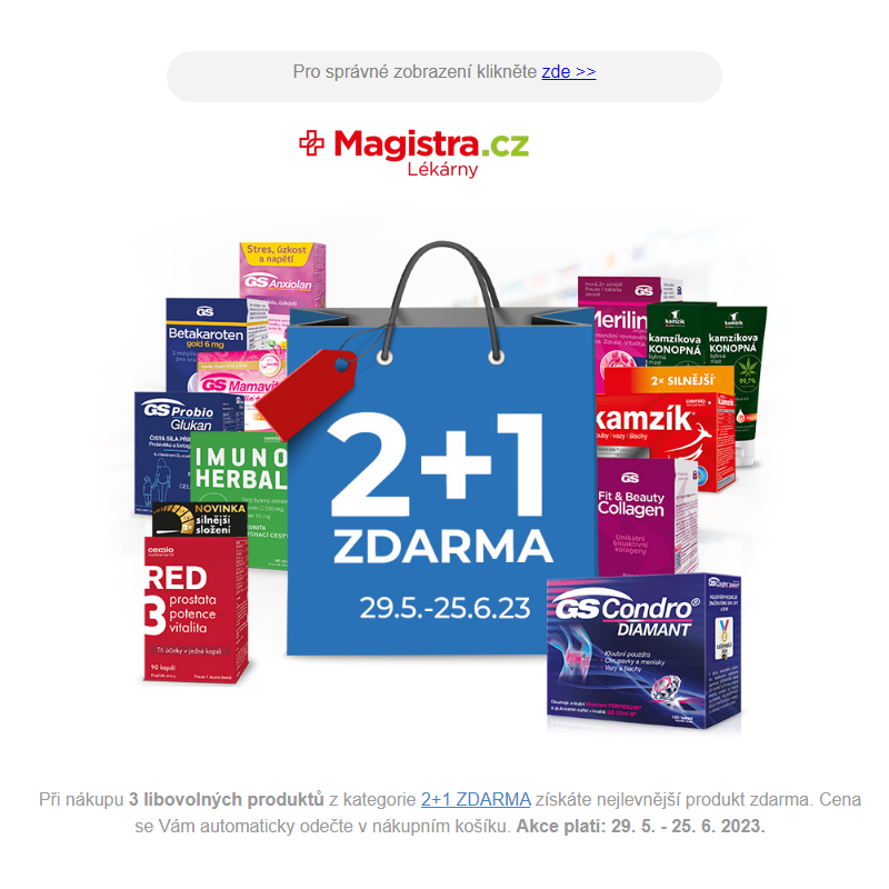 _  2+1 ZDARMA _ Nakupte si oblíbené produkty GS & Cemio v nabídce 2+1 >>