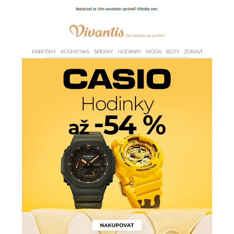 Hodinky CASIO se slevou až 54 % _ Užijte si léto plné barev!