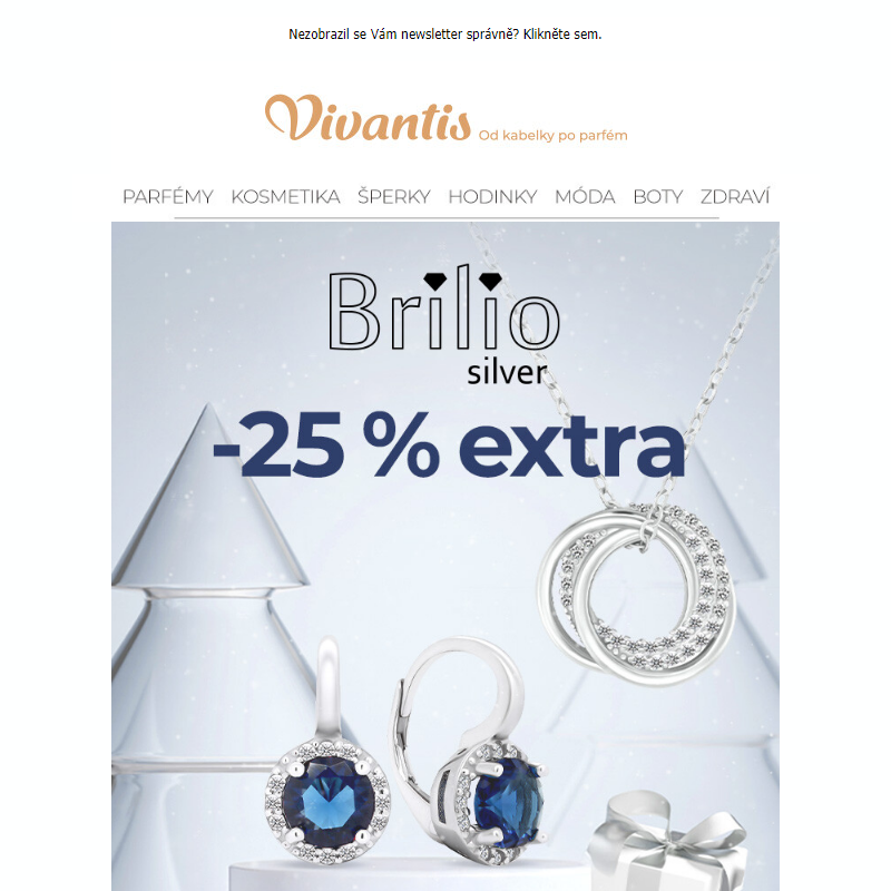 Brilio Silver s EXTRA slevou 25 %