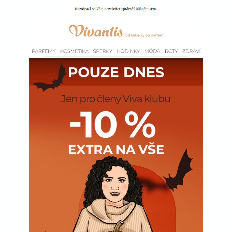 EXTRA sleva 10 % na vše >> POUZE DNES!