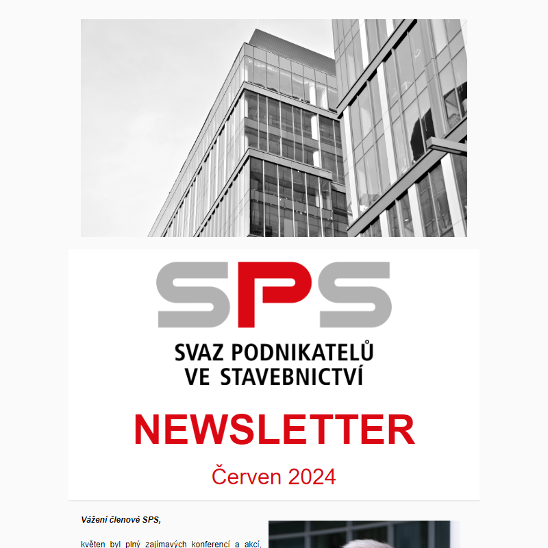 Newsletter Svazu podnikatelů ve stavebnictví