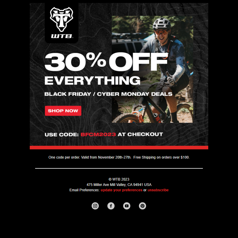 30% off everything!!!! _