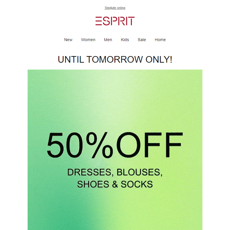 Ends soon: 50% off summer staples