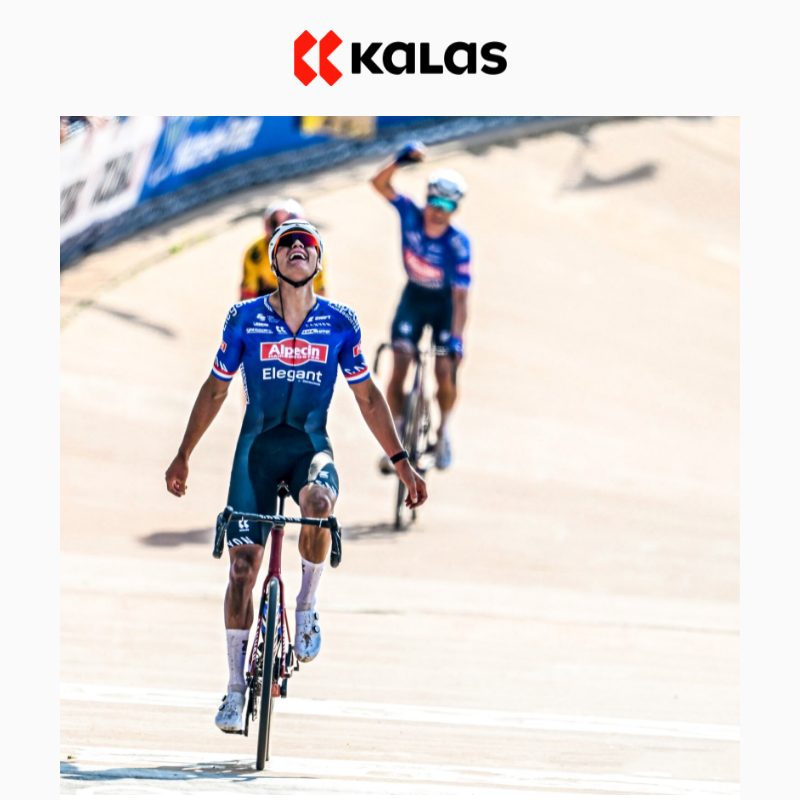 Vítězství na Paříž-Roubaix snižuje naše ceny o 20 %