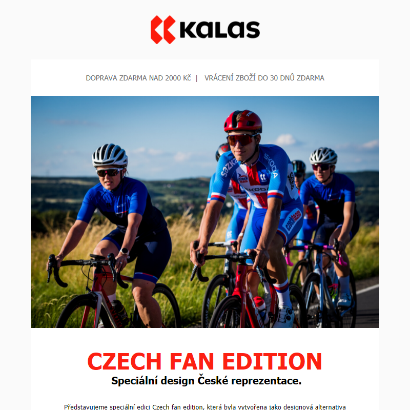 Czech fan edition - speciální design České reprezentace