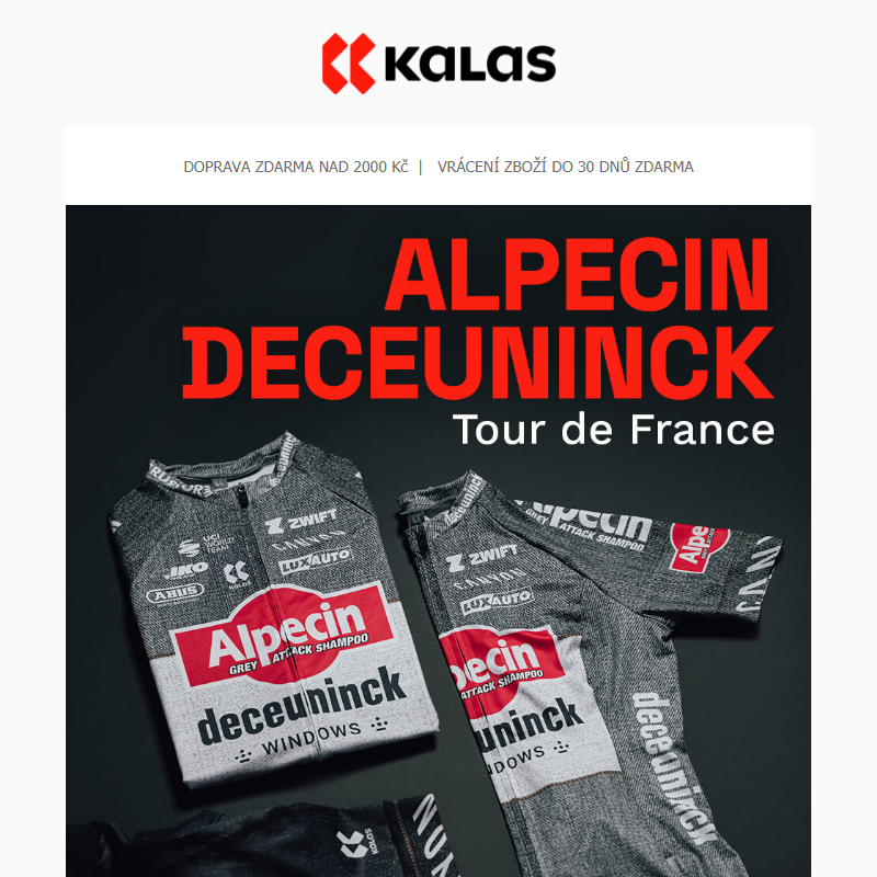 Alpecin-Deceuninck na TdF ve speciálním designu