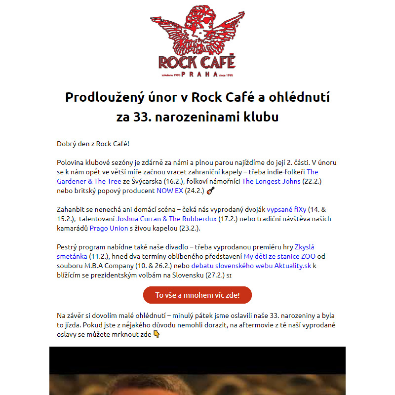 Rock Café | únor 2024