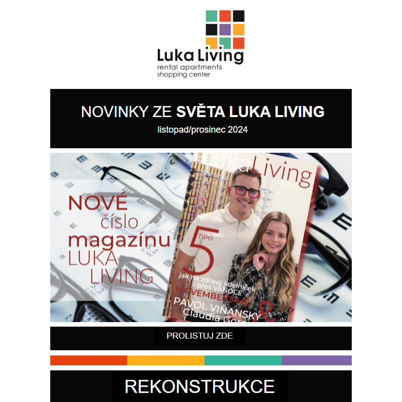 Listopadové novinky z Luka Living