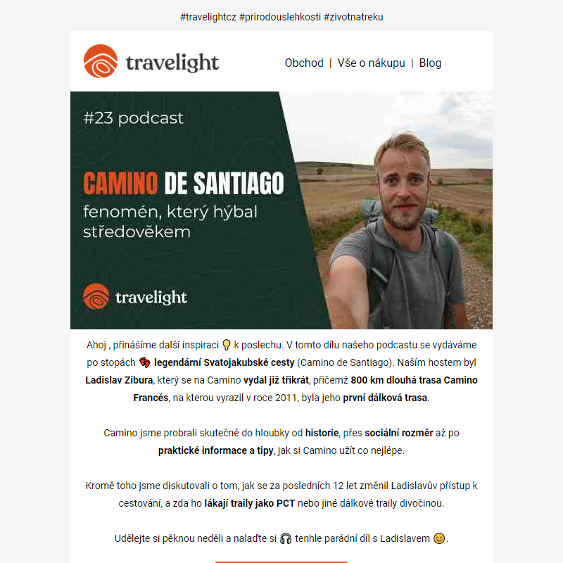 _ Podcast: Ladislav Zibura a Camino de Santiago