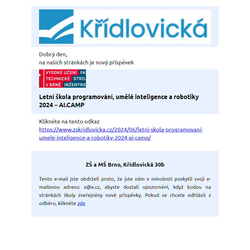 Nový příspěvek – Letní škola programování, umělé inteligence a robotiky 2024 – AI.CAMP