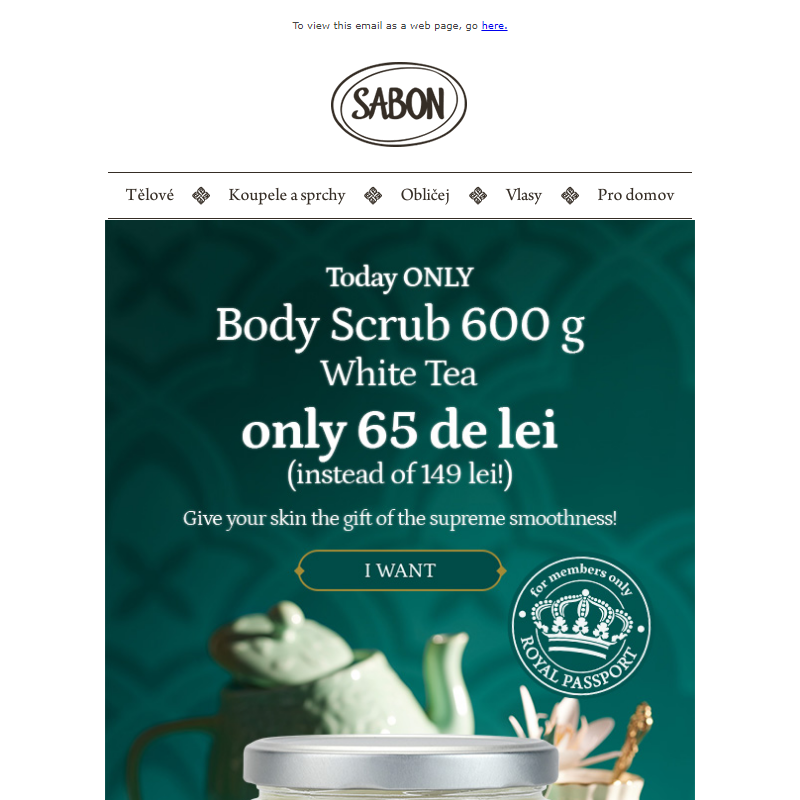 Body Scrub 600g for 65 lei - Today only_