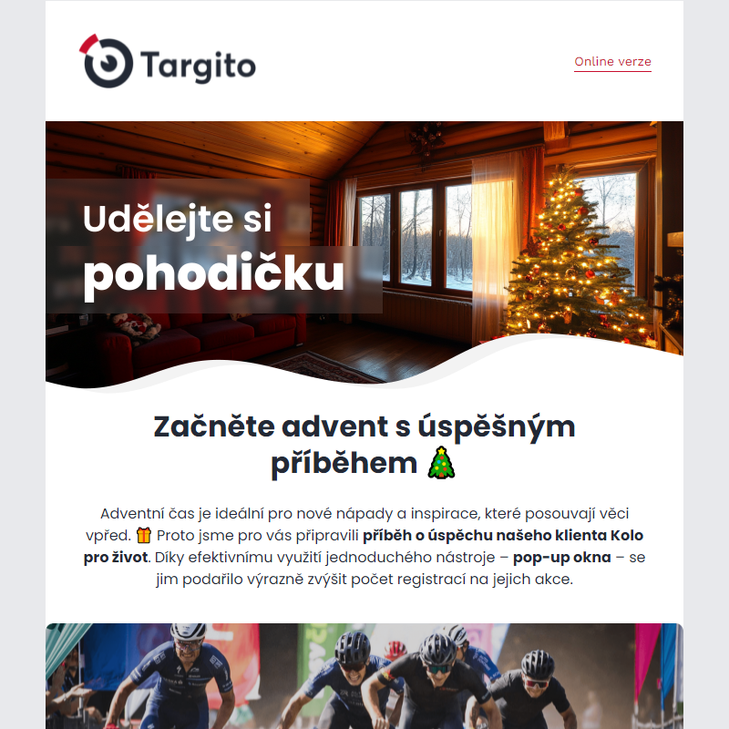 Začněte advent s úspěšným příběhem _