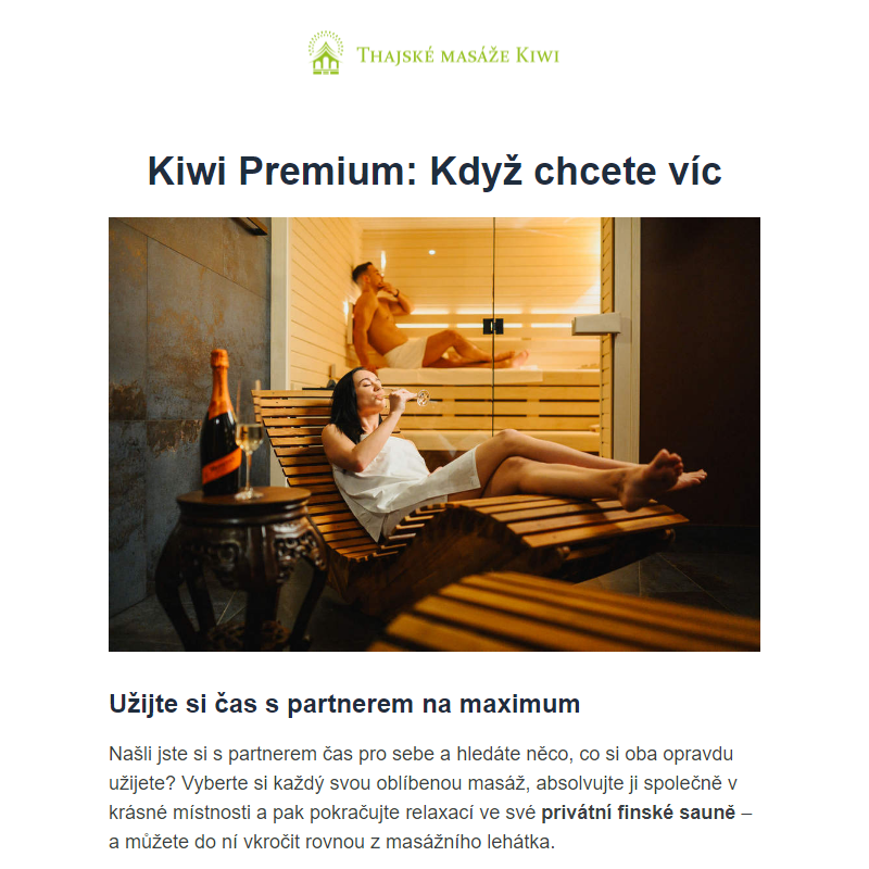_ Fotky nové sauny: Objevte Premium služby