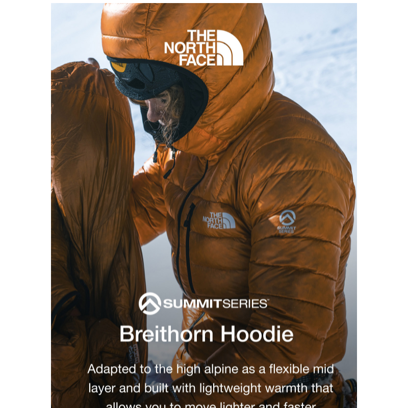 The Breithorn Hoodie: Expedition-level warmth you can take anywhere.