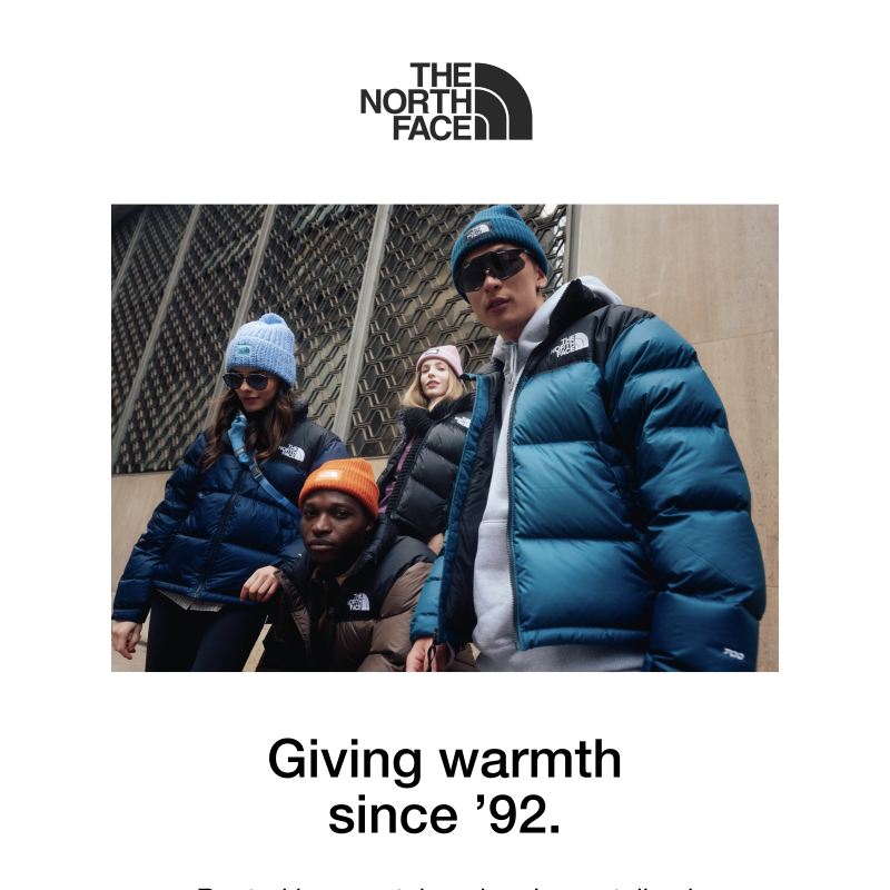 “Best jacket in the world.” —The North Face Customer James