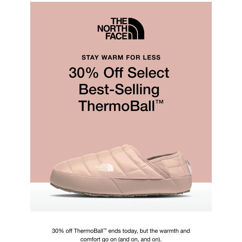 Final Hours: 30% off ThermoBall
