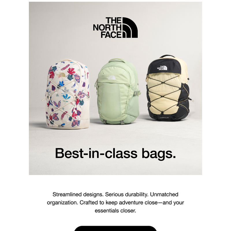 Because backpacks aren't just for back-to-school