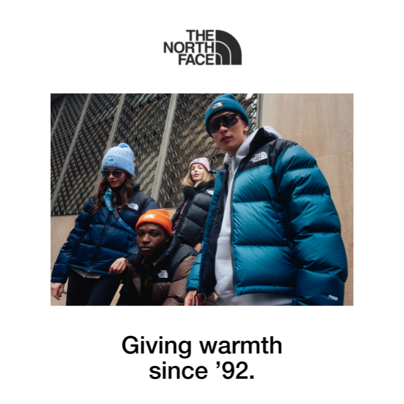 “Best jacket in the world.” —The North Face Customer James