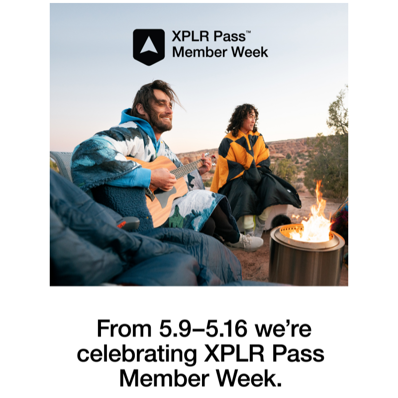 XPLR Pass Member Week (and 2x points) ends on May 16