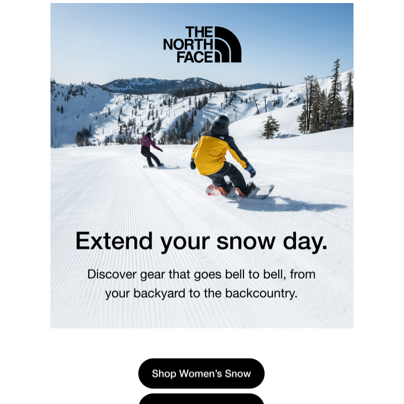 Find weatherproof gear for your next powder day