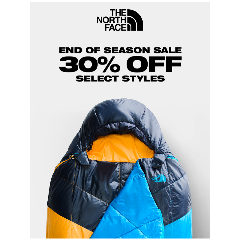 Don't wait! Save 30% on winter's best now.