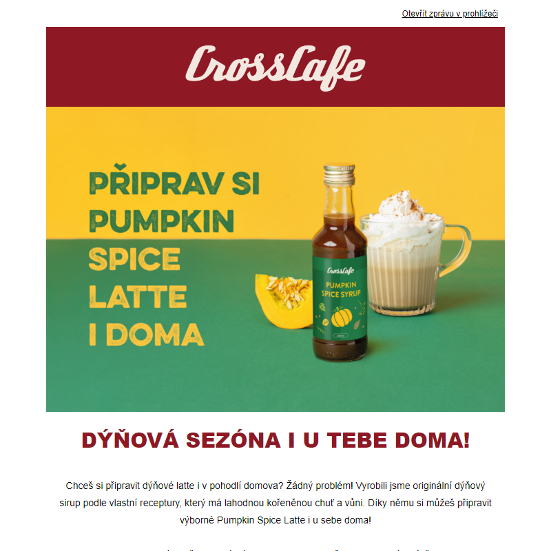 Připrav si Pumkin Spice Latte i u sebe doma!