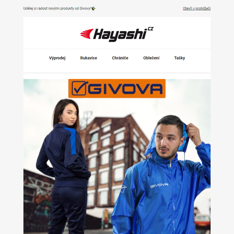 Udělej si radost novými produkty od Givovy!_