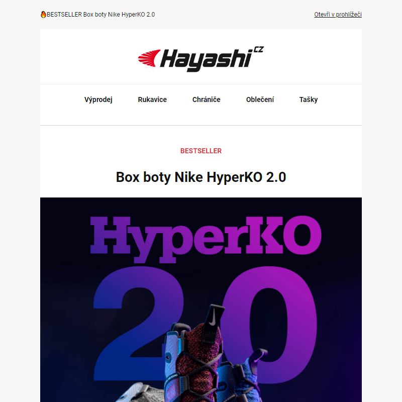 _BESTSELLER Box boty Nike HyperKO 2.0