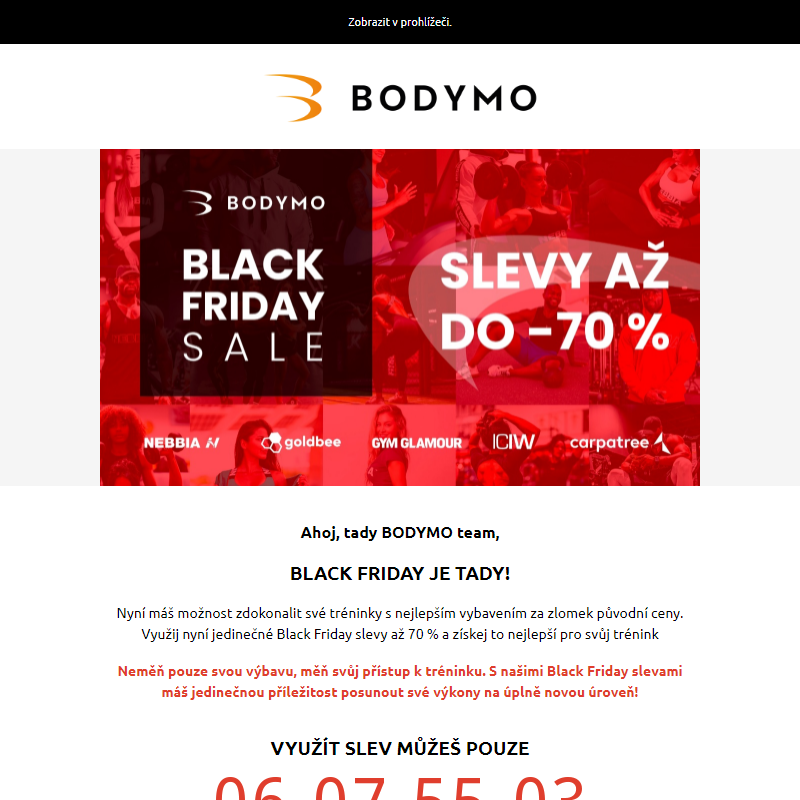 _ Black Friday je tady - slevy až 70 %. _