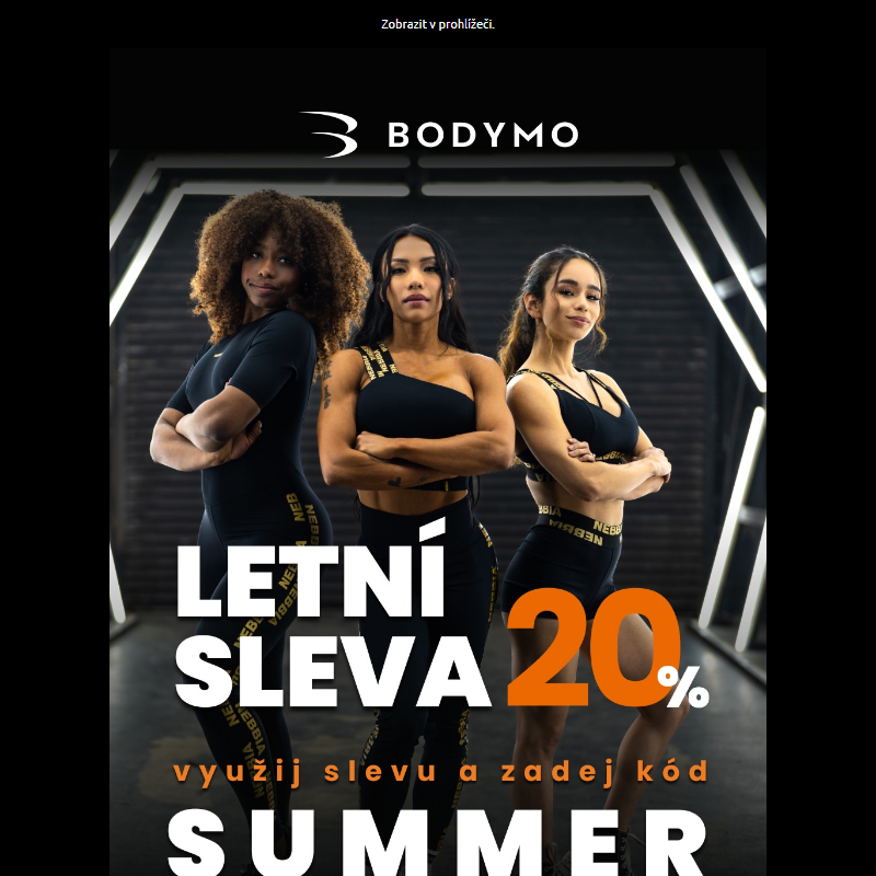 Exkluzivní letní sleva na BODYMO!